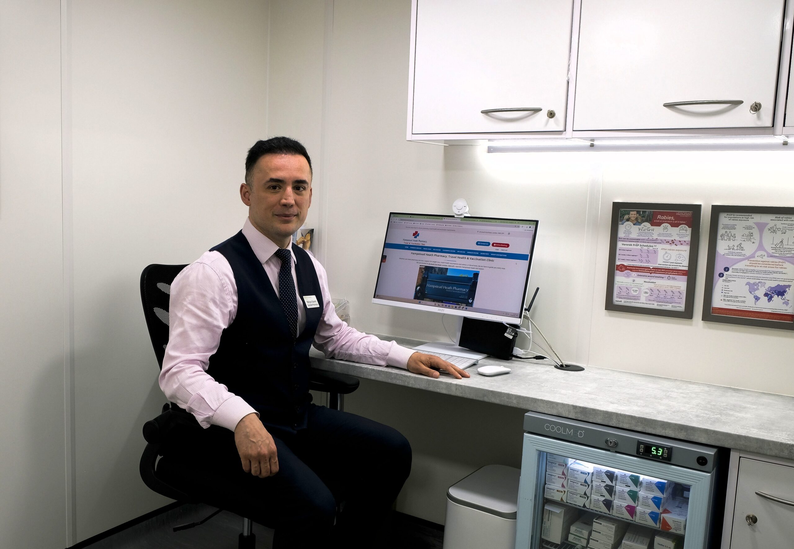 Mahyar Saremi, Specialist Pharmacist